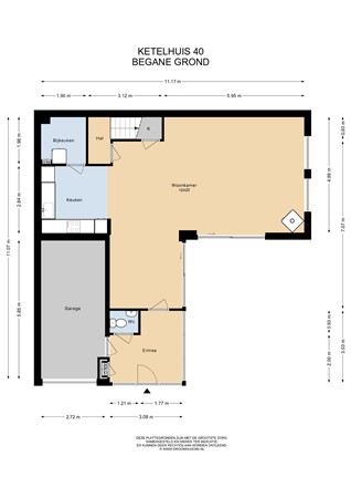 Floorplan - Ketelhuis 40, 1431 LT Aalsmeer